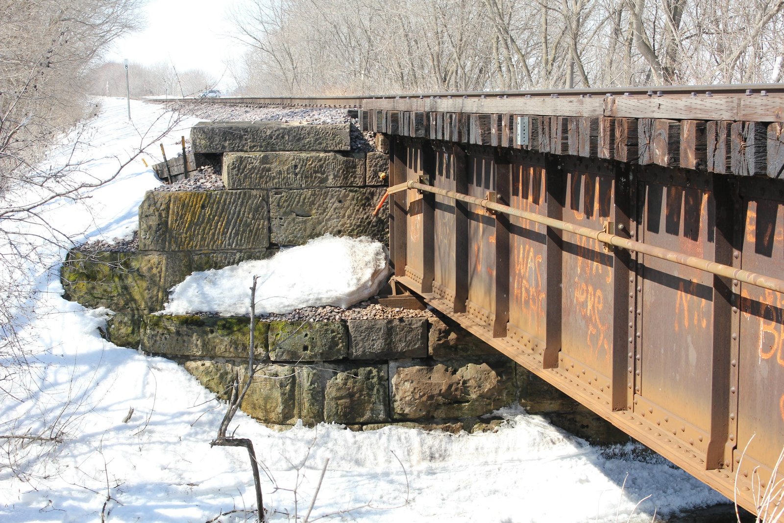 West abutment